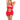 Can't Commit Shredded Dress (Fits up to 3X) Red Queen