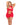 Can't Commit Shredded Dress (Fits up to 3X) Red Queen