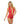 Crotchless Red Lace Romper Large