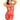 Rene Rofe Queen of Hearts Tube Dress Red 1X-3X