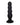 VERS Liquid Silicone Suction Anal Plug - Black