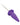 Southern Lights Vibrating Light Up Anal Probe - Purple