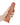RealRock Realistic 7" Curved Dildo - Tan