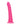 RealRock 6" Slim Dildo Glow in the Dark - Neon Pink