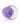 RealRock Crystal Clear 3.5" Anal Plug - Purple
