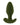 Selopa The Colonel Vibrating Anal Plug - Green