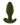 Selopa The Colonel Vibrating Anal Plug - Green