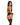 Mesh Underwire Gartered Bustier & G-String Black 2X
