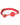 Spartacus Ball Gag Red Straps - 46 mm