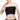 Gender Fluid Strapless Chest Compression Binder - M Black