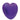 VeDo Amore Heart Shaped Vibe - Purple