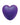 VeDo Amore Heart Shaped Vibe - Purple