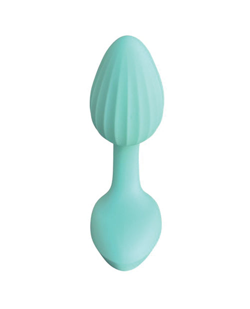 Pink Elephant Dreamer Rechargeable Anal Vibe - Aqua Adult Toy Box Pink Elephant Dreamer Rechargeable Anal Vibe - Aqua Adult Toy Box