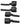 Bedroom Bless Lover's Bed Restraint System - Black