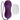 Eager Egg Remote Control Vibrating & Thrusting Egg - Purple