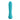 Turquoise silicone bullet vibrator on a white background