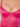 Woman wearing a pink lace nightgown