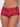 Red Bella Lace Cheeky Crotchless Panties