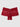 Red Bella Lace Cheeky Crotchless Panties