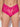 PInk Bella Lace Cheeky Crotchless Panties