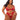 plus size Red Baroque Heart 2-Piece Short Set