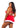 Plus Size Peppermint Kiss Babydoll back