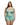 plus size mint green Midnight Kiss Lace Slip