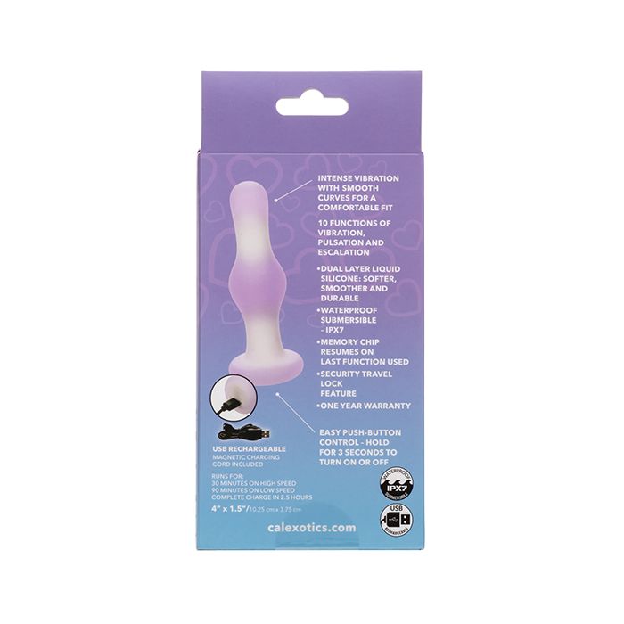 Lavender Haze Bulb Anal Probe - Lavender/White Adult Toy Box Lavender Haze Bulb Anal Probe - Lavender/White Adult Toy Box