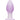 Lavender Haze Ridge Anal Plug - Lavender/White