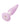 Lavender Haze Slender Anal Plug - Lavender/White