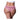 Sweet Treats Crotchless Boy Short w/Wicked Sensual Care Strawberry Lube - Pink plus size