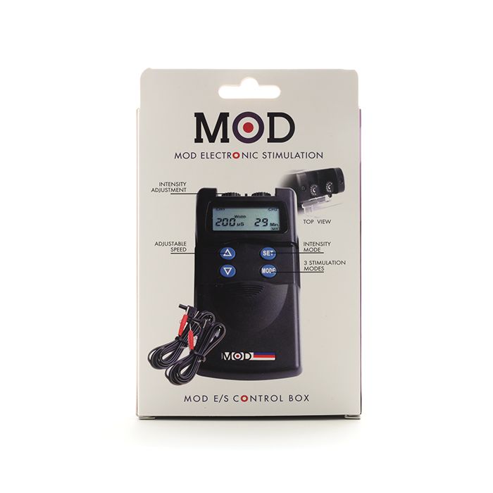 MOD Electro Stim Control Box Adult Toy Box MOD Electro Stim Control Box Adult Toy Box