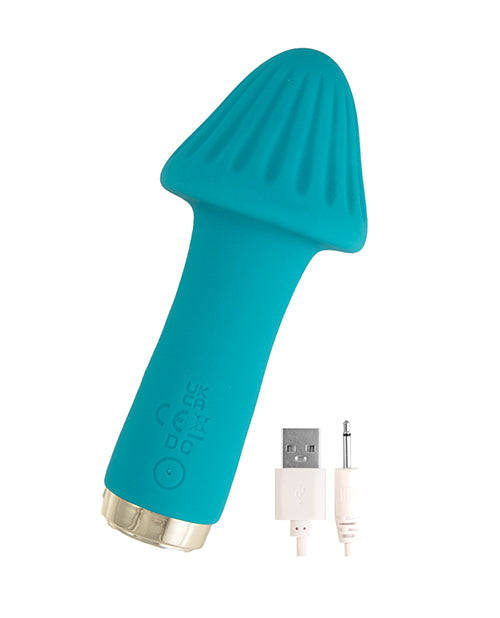 My Secret Shroom Bullet Vibrator - Aqua Adult Toy Box My Secret Shroom Bullet Vibrator - Aqua Adult Toy Box