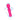 Pink Mighty Muse Mini Wand Massager with water splashes on a white background