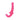 RealRock 6" Strapless Strap On Glow in the Dark - Neon Pink
