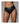 Shots Ouch Vibrating Strap On Thong with Removable Rear Straps - Black M/L