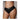 Shots Ouch Vibrating Strap On Thong with Removable Rear Straps - Black XL/XXL
