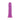 RealRock 6" Slim Dildo Glow in the Dark - Neon Purple