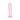 RealRock Crystal Clear 6" Straight Dildo - Pink