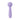 Purple handheld massager on a white background
