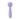 Purple handheld massager on a white background