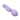 Purple rabbit vibrator on a white background