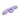 Purple rabbit vibrator on a white background