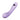 Purple g-spot vibrator on a white background