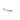 Purple g-spot vibrator with a white cord on a white background