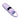 Purple bullet vibrator on a white background