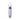 Purple bullet vibrator with a power button on a white background