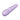 Purple wand massager on a white background