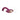 Purple silicone Adam & Eve Rose Gold Clit Tickler Vibrator with a white cord on a white background