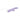 Purple rabbit vibrator with a white cord on a white background